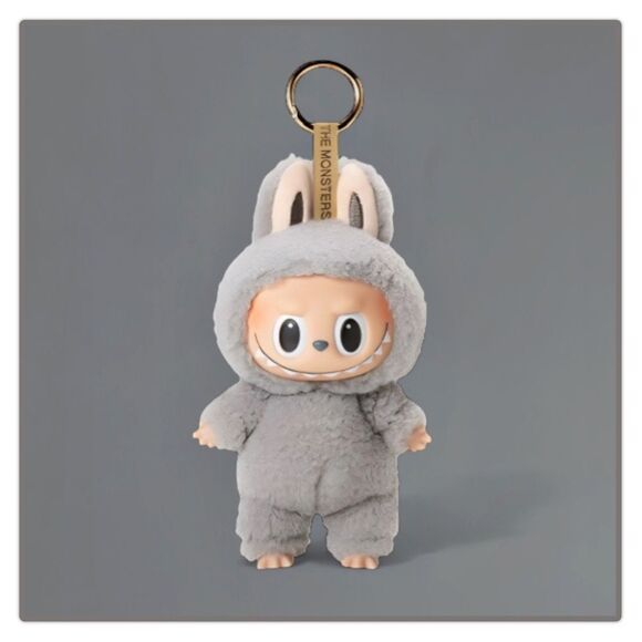 Pop Mart The Monsters Exciting Macaron Labubu Sesame Bean - Picture 14 of 15